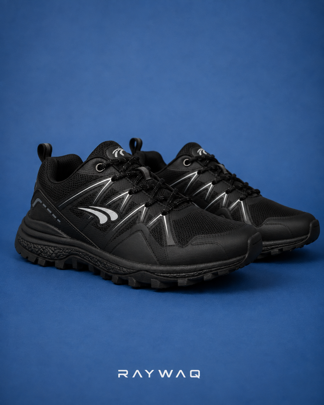 5a3c54c7-4f42-40ff-bc41-05573a058ae2 Amass Hiking & Running Sneakers BLACK - Image 1
