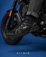 Amass Hiking & Running Sneakers BLACK - Image 3