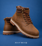 LANDROVER Rugged Lace-Up Outdoor Boot - Brown - Image 5