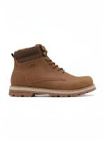 LANDROVER Rugged Lace-Up Outdoor Boot - Brown