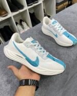 Pegasus Style Running Shoes – White & Blue - Image 2