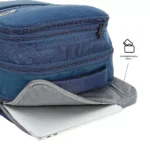 American Tourister Valer 15.6" Laptop Backpack — Air Comfort Plus (Blue) - Image 11