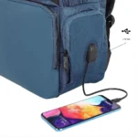American Tourister Valer 15.6" Laptop Backpack — Air Comfort Plus (Blue) - Image 8