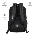 American Tourister Valer 15.6" Laptop Backpack — Air Comfort Plus (Black) - Image 3