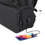 American Tourister Valer 15.6" Laptop Backpack — Air Comfort Plus (Black) - Image 6