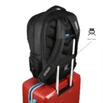 American Tourister Valer 15.6" Laptop Backpack — Air Comfort Plus (Black) - Image 4