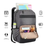 American Tourister Valer 15.6" Laptop Backpack — Air Comfort Plus Ash black - Image 2
