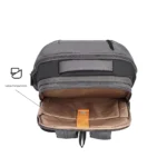 American Tourister Valer 15.6" Laptop Backpack — Air Comfort Plus Ash black - Image 4